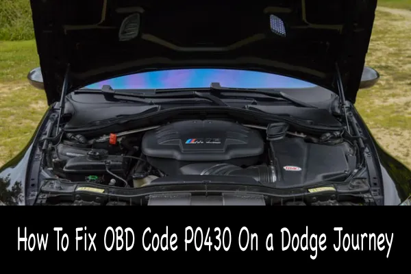 How To Fix OBD Code P0430 On a Dodge Journey