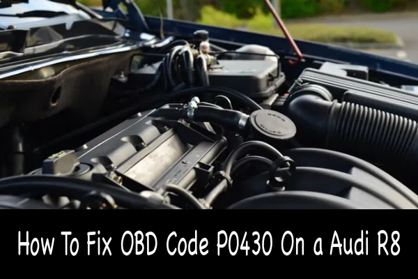 How To Fix OBD Code P0430 On a Audi R8