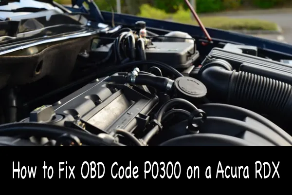 How to Fix OBD Code P0300 on a Acura RDX