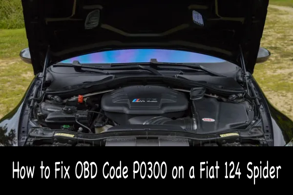 How to Fix OBD Code P0300 on a Fiat 124 Spider