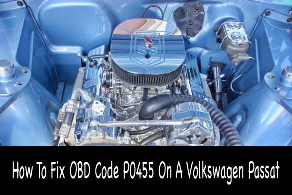 How To Fix OBD Code P0455 On A Volkswagen Passat