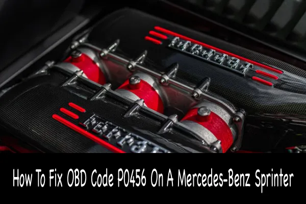 How To Fix OBD Code P0456 On A Mercedes-Benz Sprinter